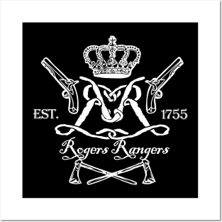 Rogers' Rangers (light) Posters and Art
